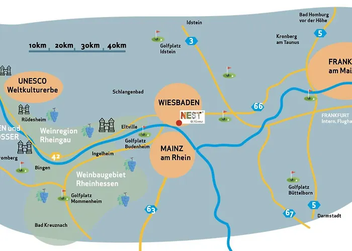 Am Schloss-park Biebrich Am Rhein